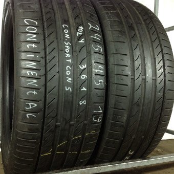 Tires Continental 245/45/19