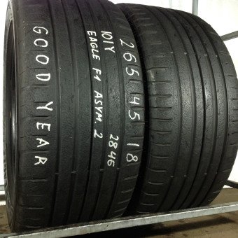 Tires GoodYear 265/45/18