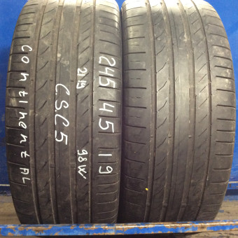 Шины Continental 245/45/19