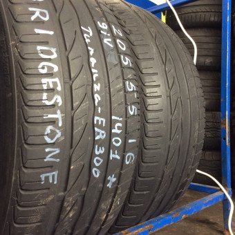 Tires Bridgestone 205/55/16