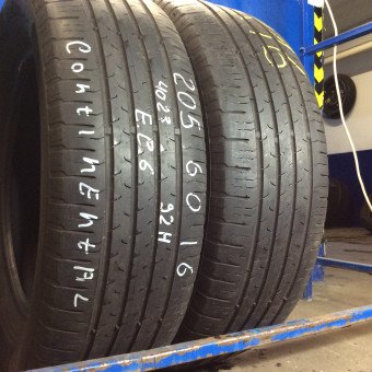 Tires Continental 205/60/16