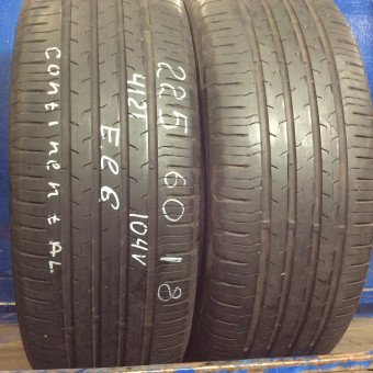 Tires Continental 225/60/18