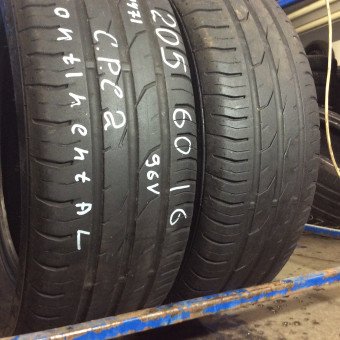 Tires Continental 205/60/16