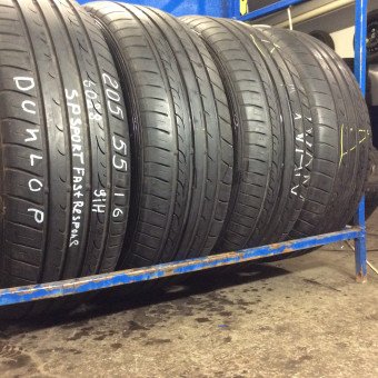 Шини Dunlop 205/55/16