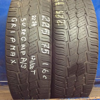 Tires GripMax 225/75/16C