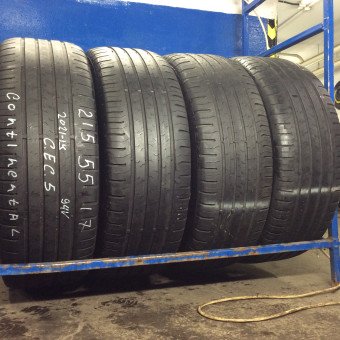 Tires Continental 215/55/17