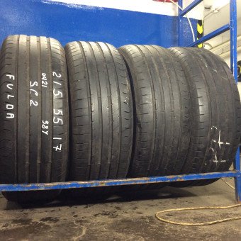 Tires Fulda 215/55/17