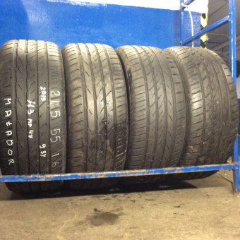 Tires Matador 215/55/16