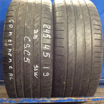 Tires Continental 245/45/19
