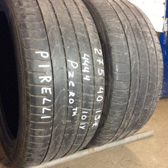 Tires Pirelli 275/40/19