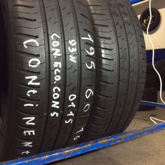 Tires Continental 195/60/16