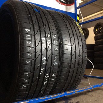 Tires Bridgestone 225/45/19