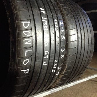 Tires Dunlop 275/35/20