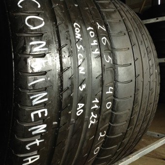 Шины Continental 265/40/20 Шины Continental 265/40/20